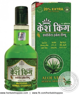 

Kesh King Aloevera Herbal Shampoo(120 ml)