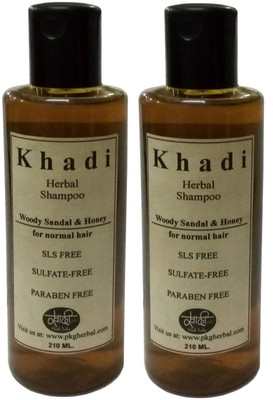 

Parvati Khadi Gramudyog Woody sandal & Honey shampoo (SLS, Sulfate & Paraben Free)(420 ml)