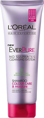 

L'Oreal Everpure No Sulphates Colour Care & Smoothing Shampoo(250 ml)