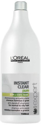 

L'Oreal Instant clear shampoo - Anti Dandruff(1.5 L)