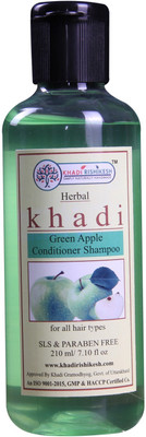 

Khadi Rishikesh Herbal Green Apple Contitioner Shampoo(210 ml)