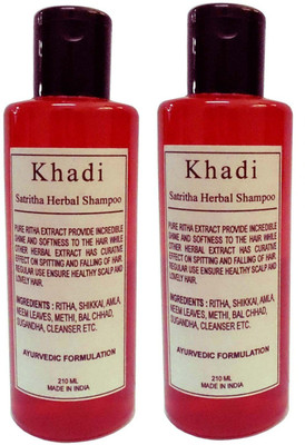 

Khadi Herbal Sat Ritha Shampoo(420 ml)