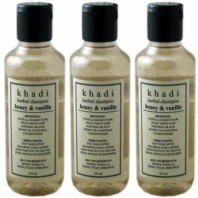 Khadi Herbal Honey & Vanilla(630 ml)
