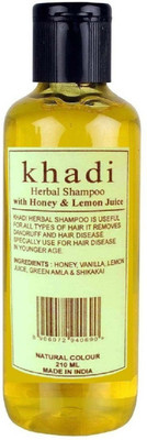 

Khadi Herbal Honey & Lemon Juice shampoo(210 ml)