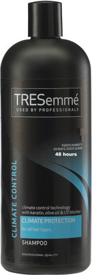 

TRESemme Climate Protection Fights Humidity and Static for 48h With Keratin olive & Uv Blend Shampoo(828 ml)