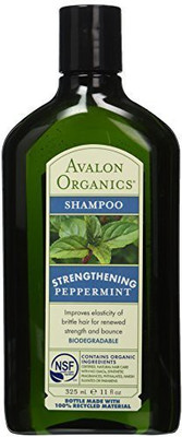 

Avalon Organics Strengthening Shampoo - Pepppermint - 11 oz(325 ml)