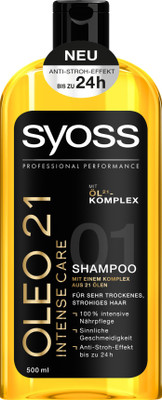 

Syoss OLEO 21 INTENSIVE CARE SHAMPOO(500 ml)