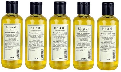 

Khadi Herbal Herbal Honey & Lemon Juice Shampoo - Family Pack(1050 ml)