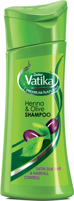 

Vatika Premium Natural Henna & Olive Shampoo(180 ml)