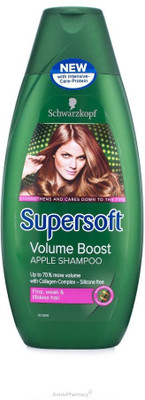 

Schwarzkopf Supersoft Volume Boost Apple(399 ml)