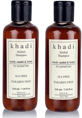 

Khadi Herbal Woody sandal & Honey shampoo (SLS, Sulfate & Paraben Free)(420 ml)