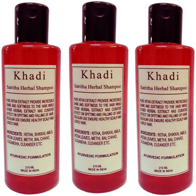 

Khadi Herbal Sat Ritha Shampoo(630 ml)