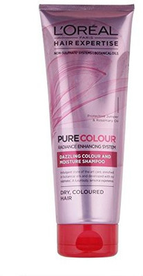

L'Oreal Pure Colour Dazzling Coloure & Moisture Shampoo(249 ml)