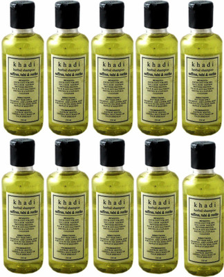 

Khadi Herbal Saffron, Tulsi & Reetha(2100 ml)