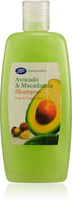 

Boots Avocado and Macadamia Shampoo - Fine & Fragile Hair(300 ml)