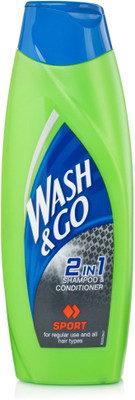 

Wash & Go 2 in 1 Sport Sahmpoo & Conditioner(300 ml)
