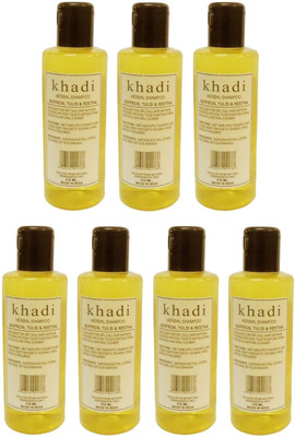 

Khadi Herbal Saffron, Tulsi & Reetha Shampoo(1470 ml)