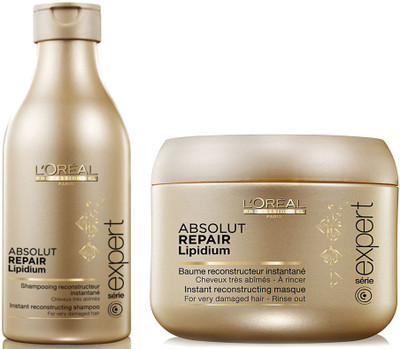 

L'Oreal Professionnel Absoult Repair Lipidiun Shampoo (250 ml) & masque (200 ml)(450 ml)