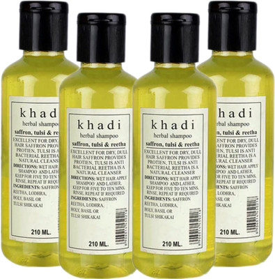 

Khadi Herbal Saffron Tulsi & Reetha Extra Conditioner Shampoo(840 ml)