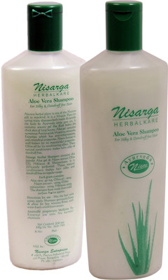 

Nisarga Aloe Vera (2 Shampoo Bottles)(200 ml)