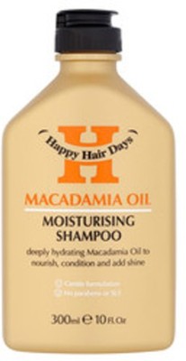 

Happy Hairdays Macadamia Oil Moisturising Shampoo(300 ml)