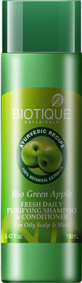 15% OFF on Biotique Bio Green Apple Fresh Daily Purifying Shampoo & Conditioner(190 ml) 15% OFF on Biotique Bio Green Apple Fresh Daily Purifying Shampoo & Conditioner(190 ml)