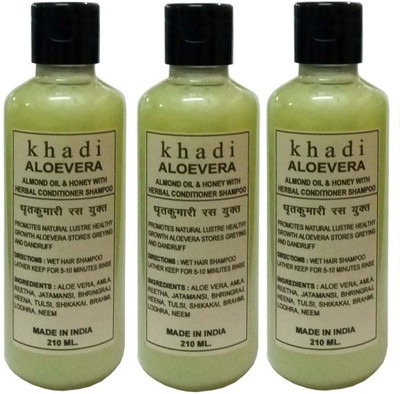 

Khadi Herbal Aloevera Shampoo with Conditioner(630 ml)
