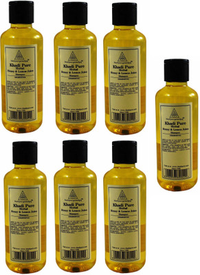 

Khadi Pure HERBAL HONEY & LEMON JUICE SHAMPOO(1470 ml)