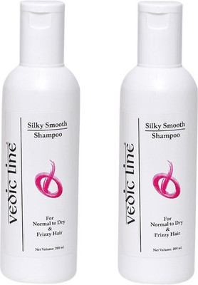 

Vedic Line Silky Smooth Shampoo Pack of 2(400 ml)