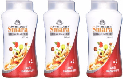 

DWIBHASHI Smara Herbal Shampoo(Pack of 3)(200 ml)