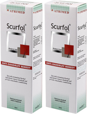 

Atrimed Scurfol Anti-Dandruff Topical Pack of 2(200 ml)