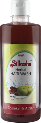 

Silkesha Hair Wash Shikakai Amla(500 ml)
