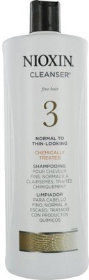 

Nioxin Cleanser (3- For Normal to Thin Chemically Treated Hair)(999 ml)