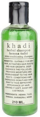 

Khadi Herbal Henna Tulsi Shampoo(210 ml)