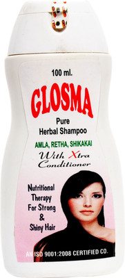 

Glosma Pure Herbal Shampoo with Amla, Retha and Shikakai(100 ml)