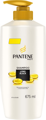 

Pantene Long Black Shampoo(675 ml)