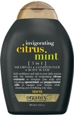 

Organix Org Mens Invogorating Citrus Mint 3-in-1 Shampoo, Conditioner & Body Wash(385 ml)