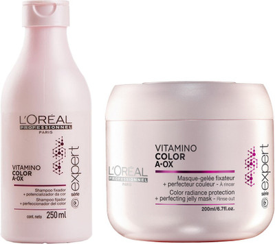 

L'Oreal Professionnel Vitamino Color Aox Shampoo (250 ml) & Masque (200 ml)(450 ml)