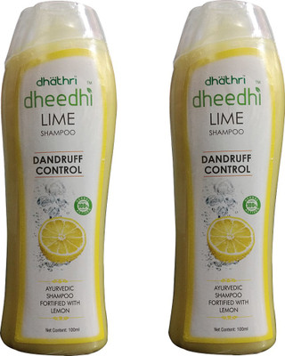 

Dhathri Dheedhi Lime Dandruff Control Shampoo Pack of 2(100 ml)
