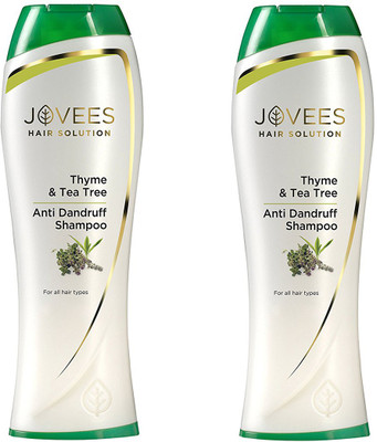 

Jovees Thyme & Tea Tree Anti dandruff Shampoo 125ml (Pack Of 2)(125 ml)