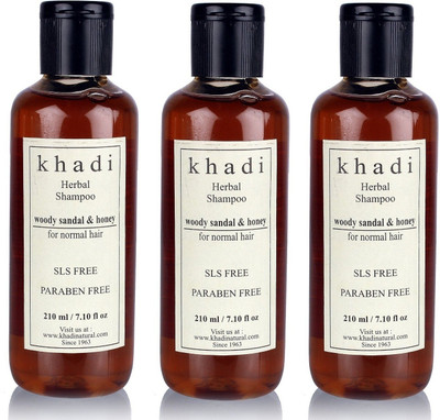 

Khadi Herbal Woody sandal & Honey shampoo (SLS, Sulfate & Paraben Free)(630 ml)