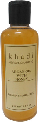 

Khadi Herbal Argan oil with Honey (Paraben Chemical Free ) Shampoo(210 ml)