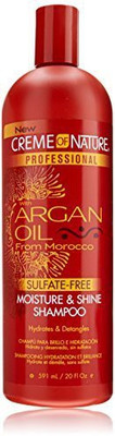 

Creme of Nature Professional Argan Oil Moisture and Shine Shampoo, 20 Ounce(591 ml)