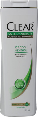 

Clear Ice Cool Menthol Anti Dandruff Shampoo(170 ml)