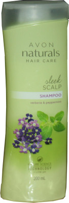 Avon Natural Care Verbena And Peppermint Sleek Scalp Shampoo(200 ml)