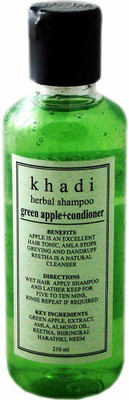 

Khadi Herbal Green Apple + Conditioner Shampoo(210 ml)