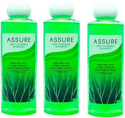

Assure Deep Cleansing Shampoo (Pack of 3)(200 ml)