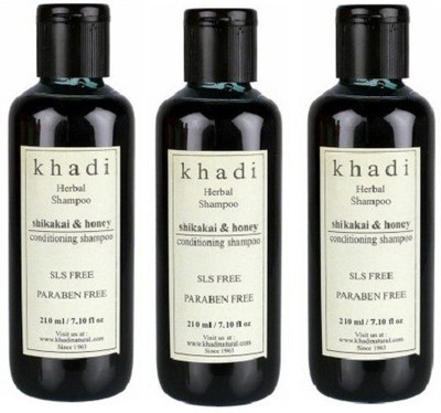 

Khadi Herbal Shikakai and Honey SLS and Paraben Free Shampoo(630 ml)