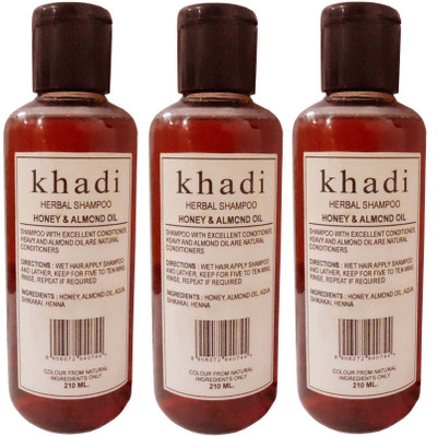 

Khadi Herbal Honey & Almond Oil Shampoo(630 ml)