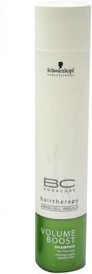 

Schwarzkopf Hairtherapy voloume boost Shampoo(249 ml)